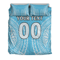 (Custom Personalised) Cook Islands Mauke Bedding Set - Tribal Pattern - LT12 - Polynesian Pride