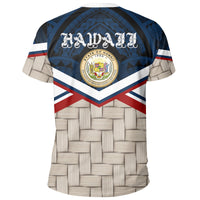 Hawaii Lauhala Coat of Arms T Shirt - Polynesian Pride