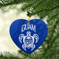 Guam Turtle Tribal Christmas Ornament - LT12 - Polynesian Pride