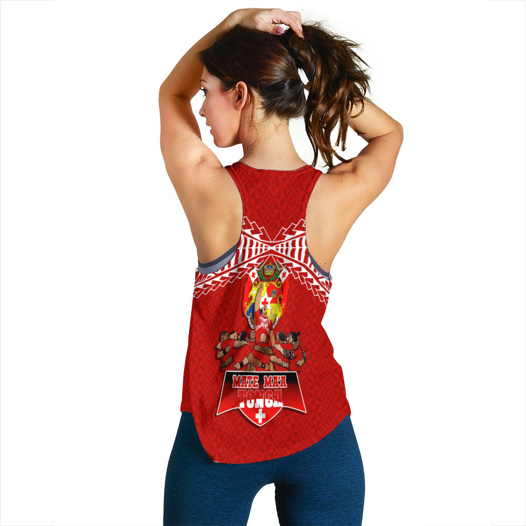 Mate Ma'a Tonga Sipi Tau Women Tank Top - LT12 - Polynesian Pride