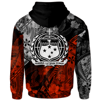 Samoa Polynesian Hoodie Vintage Polynesian Style - Polynesian Pride