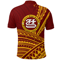 Tafuna High School American Samoa Pride Polo Shirt LT12 - Polynesian Pride