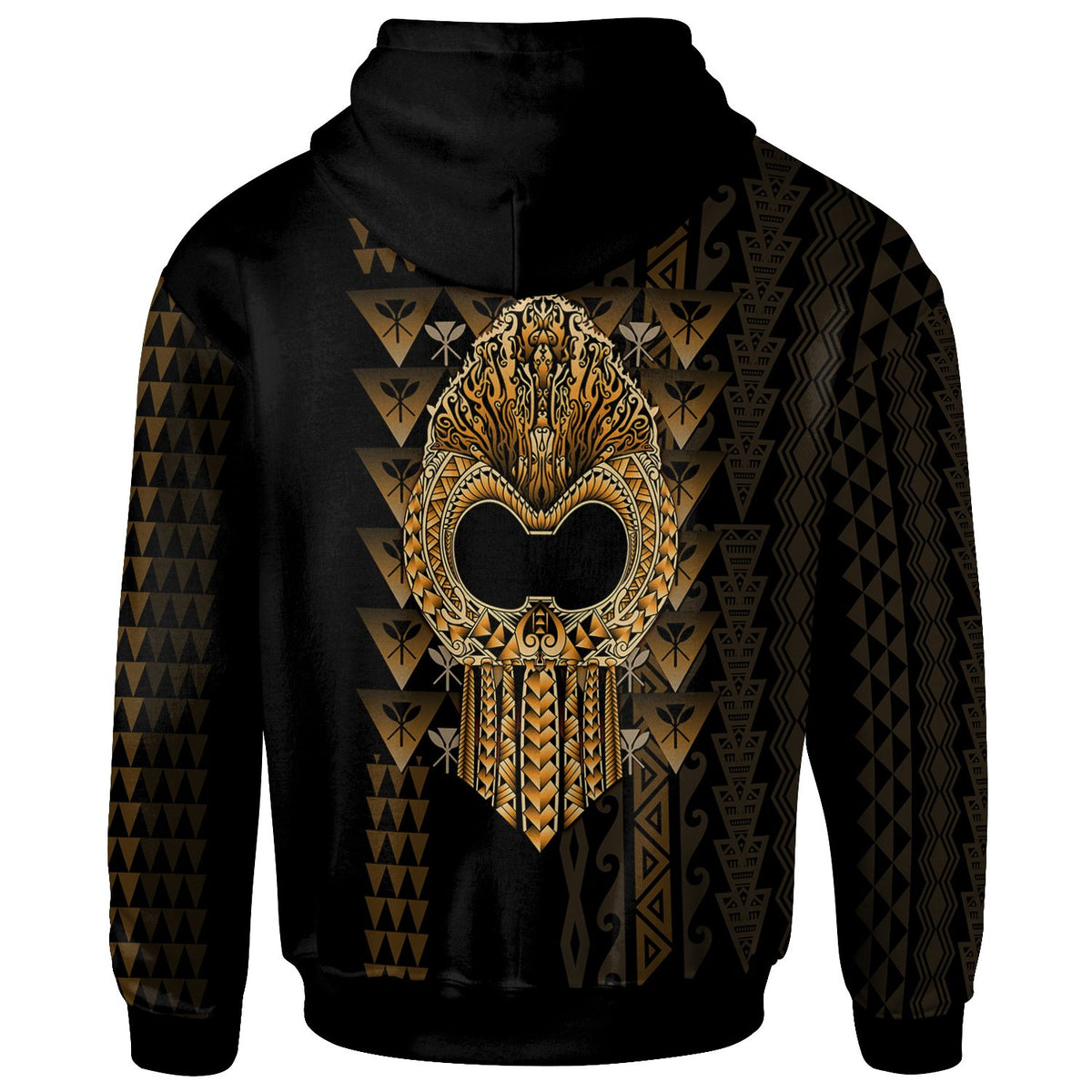 Hawaii Polynesian Zip up Hoodie Ikaika Hawaiian - Polynesian Pride