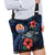 Tahiti Polynesian Boho Handbag - Blue Turtle Hibiscus - Polynesian Pride