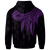 American Samoa Hoodie Polynesian Wings (Purple) - Polynesian Pride