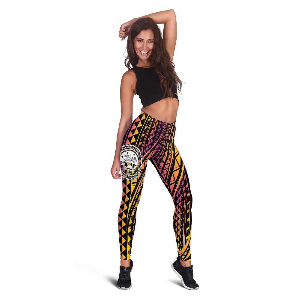 Federated States of Micronesia Leggings - Special Polynesian Ornaments - Polynesian Pride