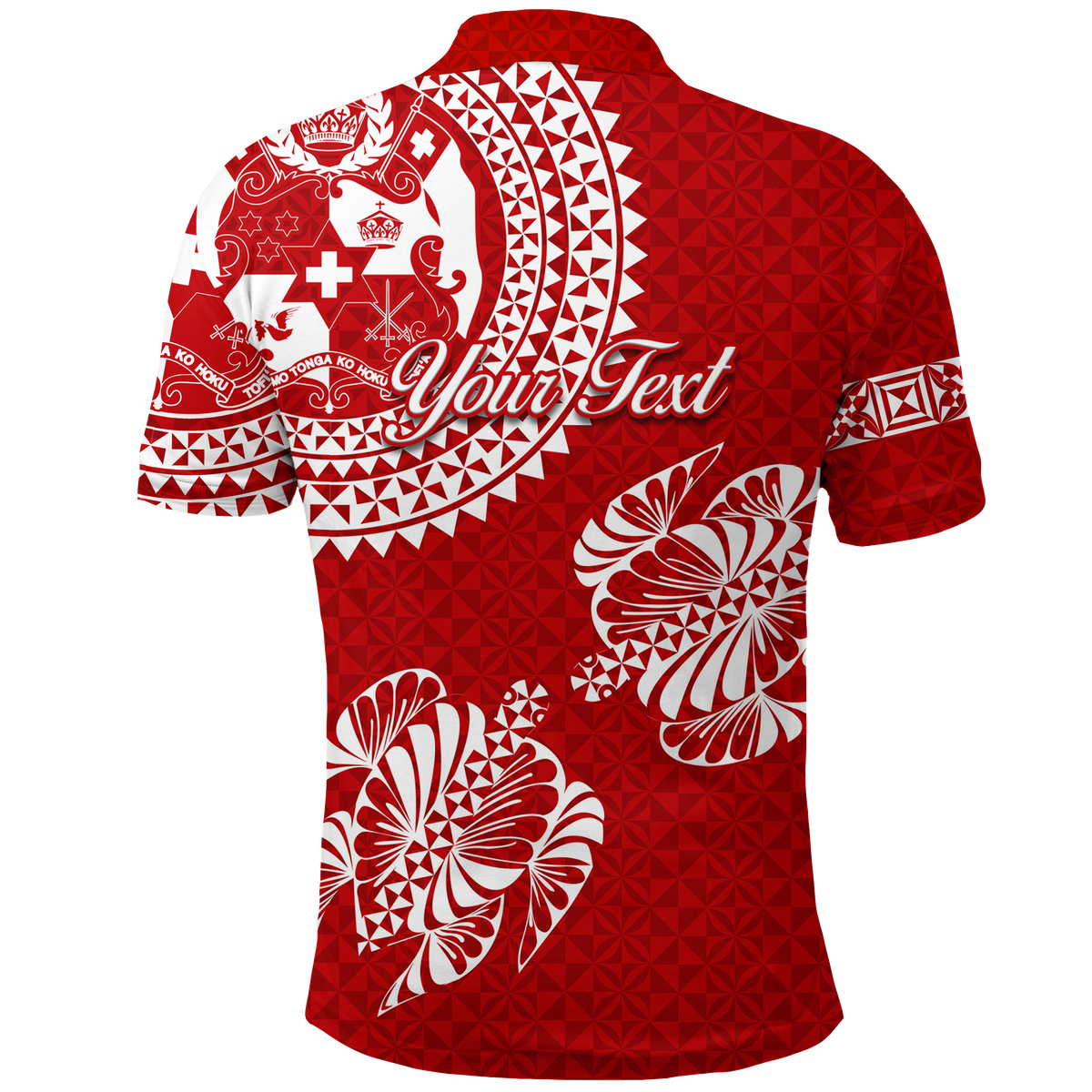 Custom Valentine Day Tonga Couple Love Queen Polo Shirt Tongan Turtle LT12 - Polynesian Pride