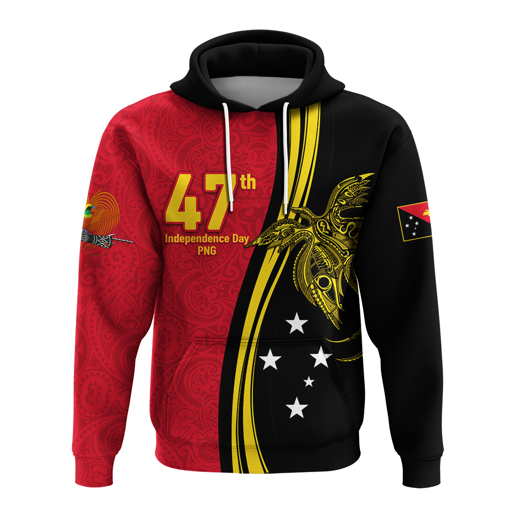 Papua New Guinea Independence Anniversary Polynesian Tribal Hoodie LT12 - Polynesian Pride