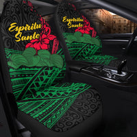 Vanuatu Espiritu Santo Car Seat Covers - Kava With Hibiscus - LT12 - Polynesian Pride