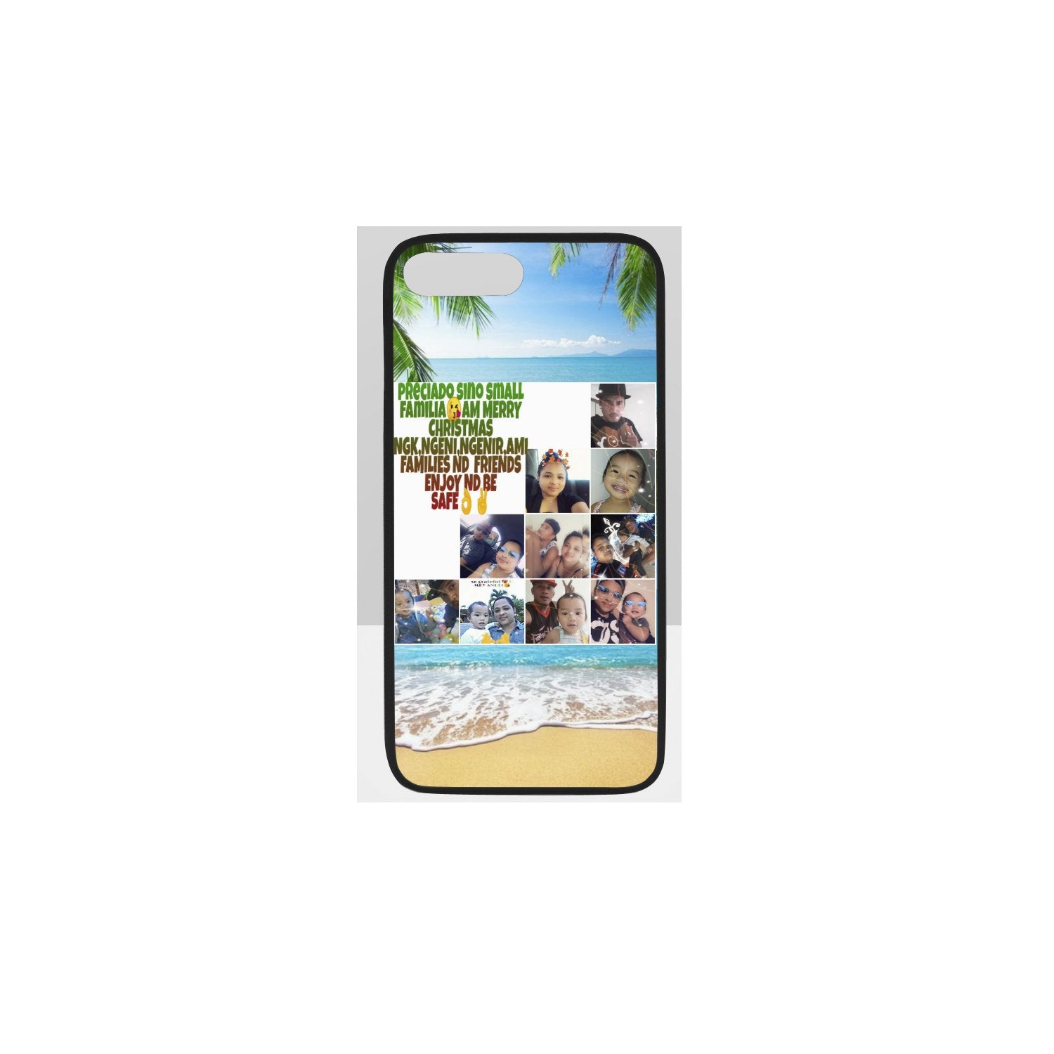 Custom Personalised Image Phone Case IPhone 7 Plus One Size - Polynesian Pride