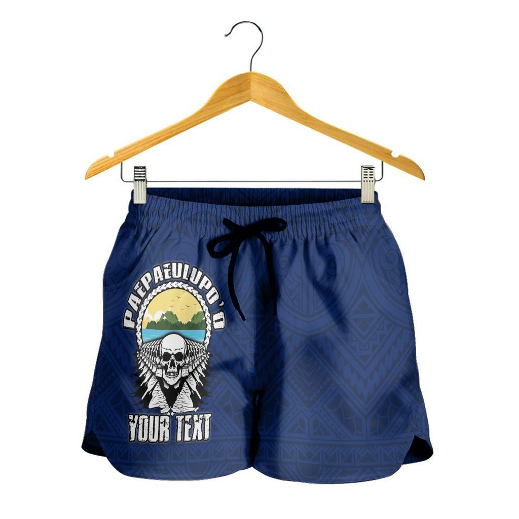 American Samoa Custom Personalised Women's Shorts - Paepaeulupo'o Aua (Ver 2) - Polynesian Pride