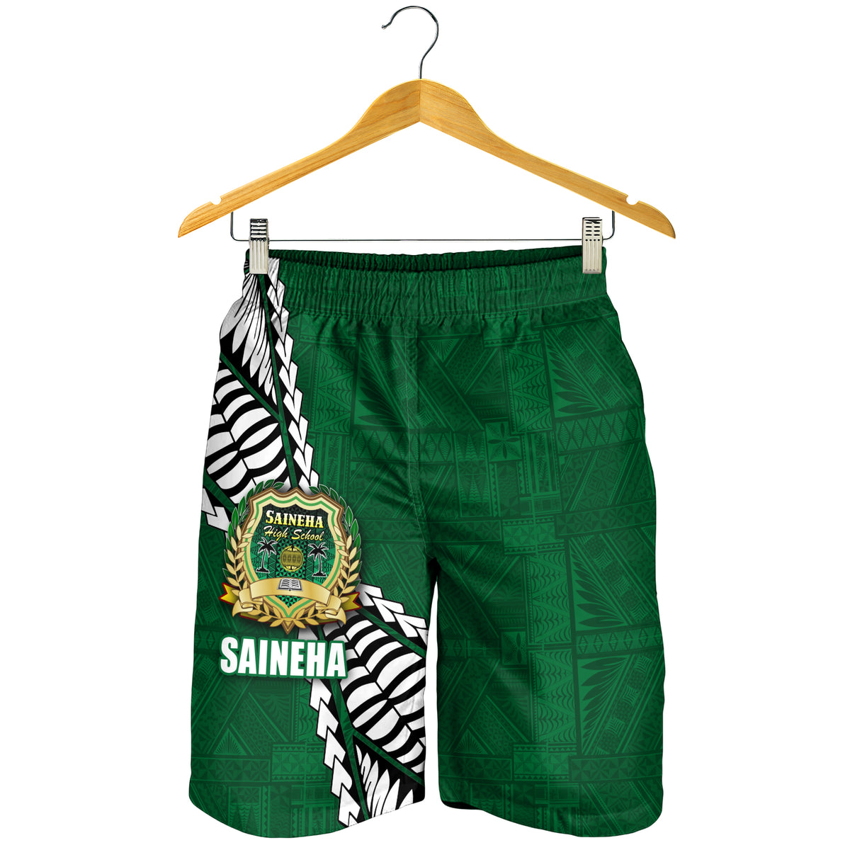 Tonga Saineha High School Tongan Patterns Men Short - LT12 - Polynesian Pride