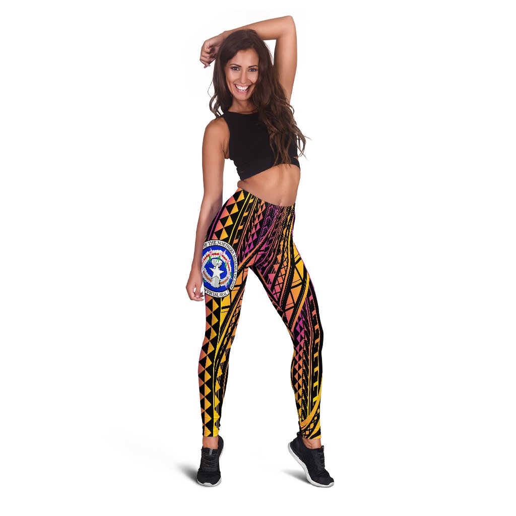 Northern Mariana Islands Leggings - Special Polynesian Ornaments - Polynesian Pride