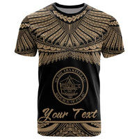 Palau Polynesian Custom T Shirt Palau Pride Gold Version Unisex Art - Polynesian Pride