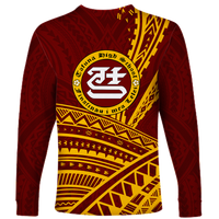 Tafuna High School American Samoa Pride Long Sleeve Shirt - LT12 - Polynesian Pride