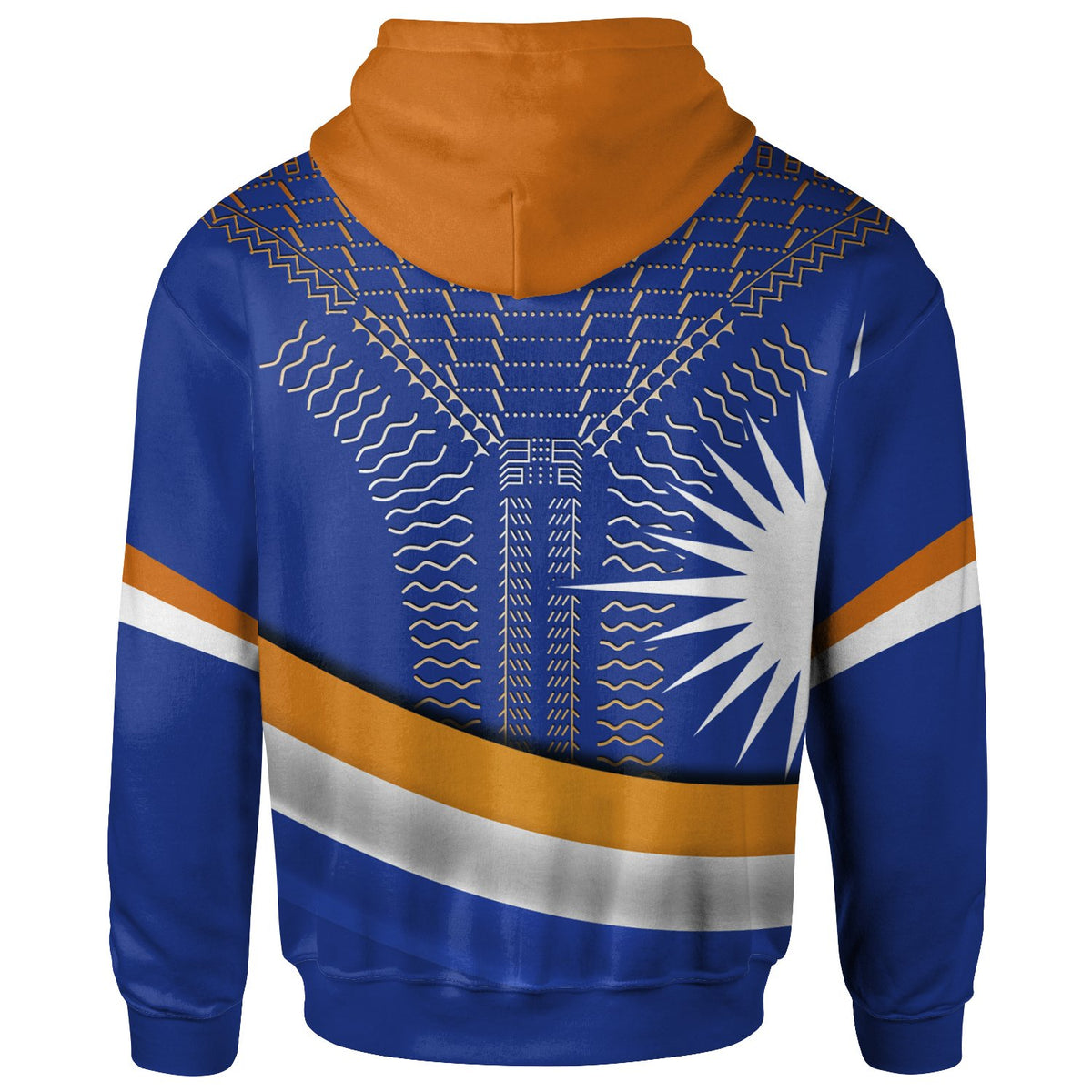 Marshall Islands Zip up Hoodie Marshall Islandsese Tattoo - Polynesian Pride