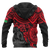 Vanuatu Polynesian Hoodie Red Turtle - Polynesian Pride