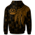 Vanuatu Hoodie Polynesian Wings (Golden) - Polynesian Pride