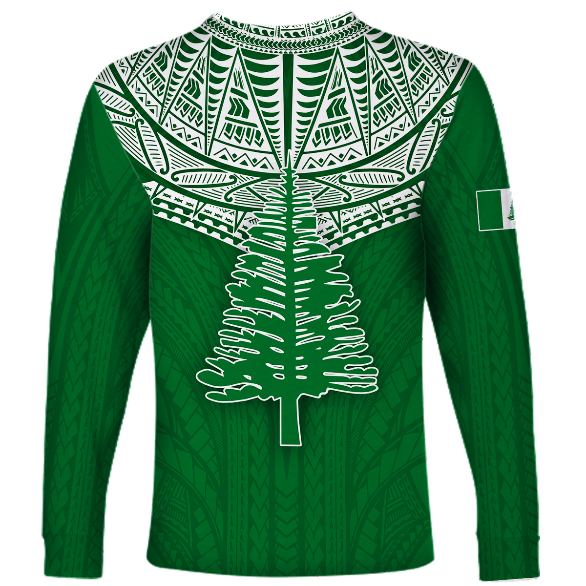 (Custom Personalised) Norfolk Islands Pine Tree Long Sleeve Shirt - LT12 - Polynesian Pride