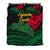 Vanuatu Espiritu Santo Bedding Set - Kava With Hibiscus - LT12 - Polynesian Pride