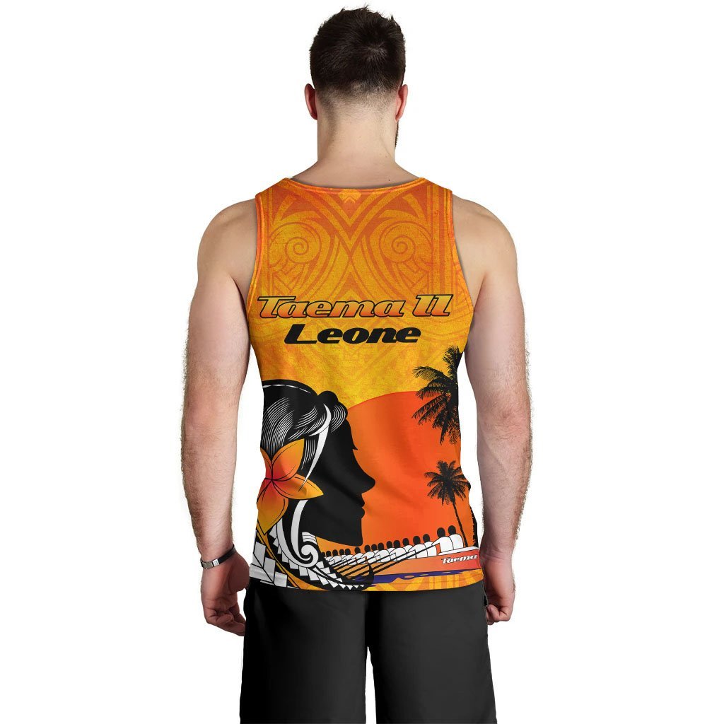 American Samoa Men's Tank Top - Taema II Leone - Polynesian Pride