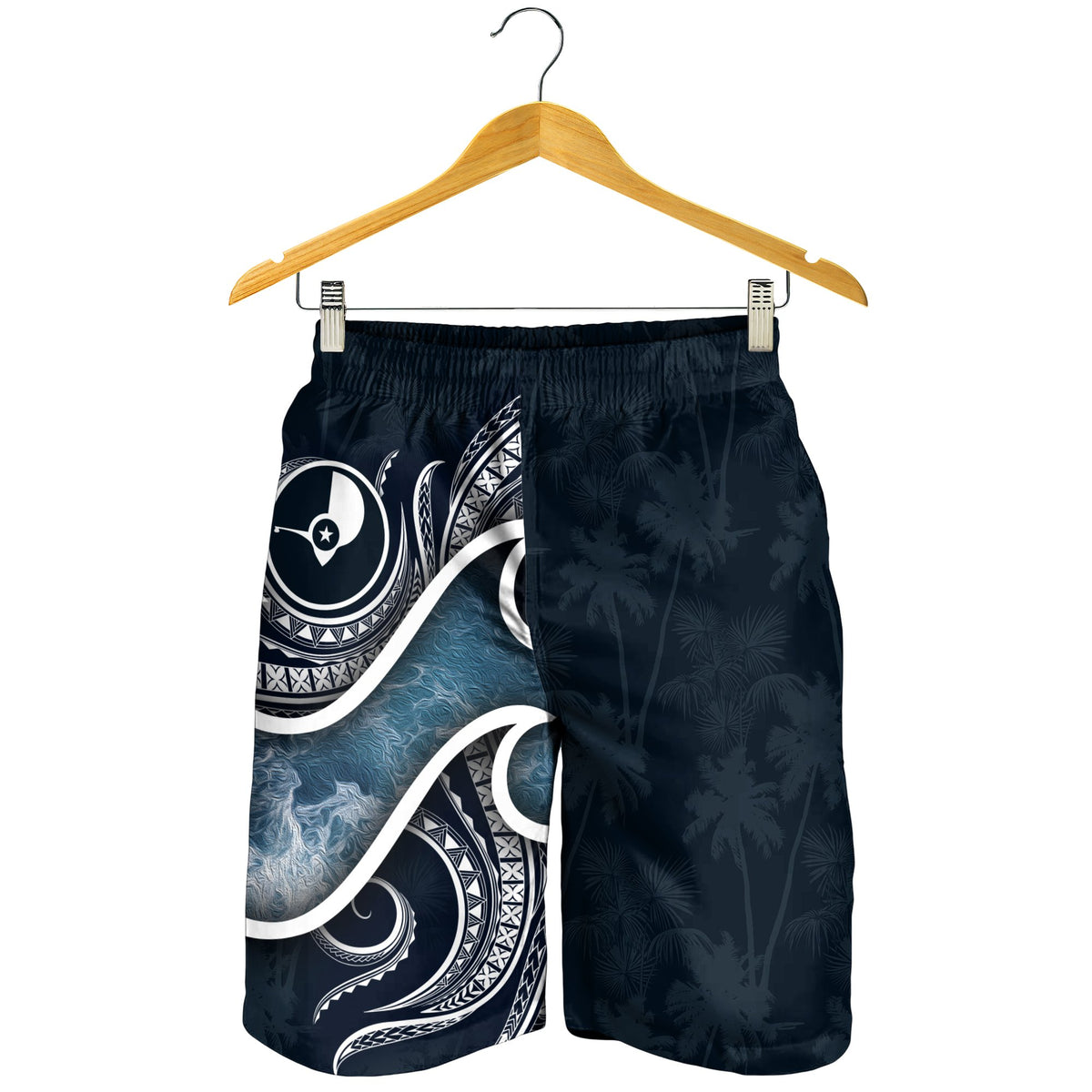 Yap Islands Polynesian men's Shorts - Ocean Style - Polynesian Pride