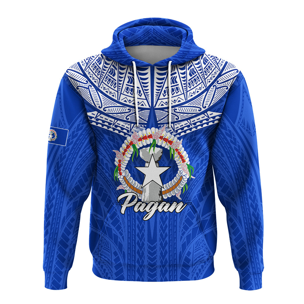 Custom Northern Mariana Islands Pagan Hoodie LT12 - Polynesian Pride