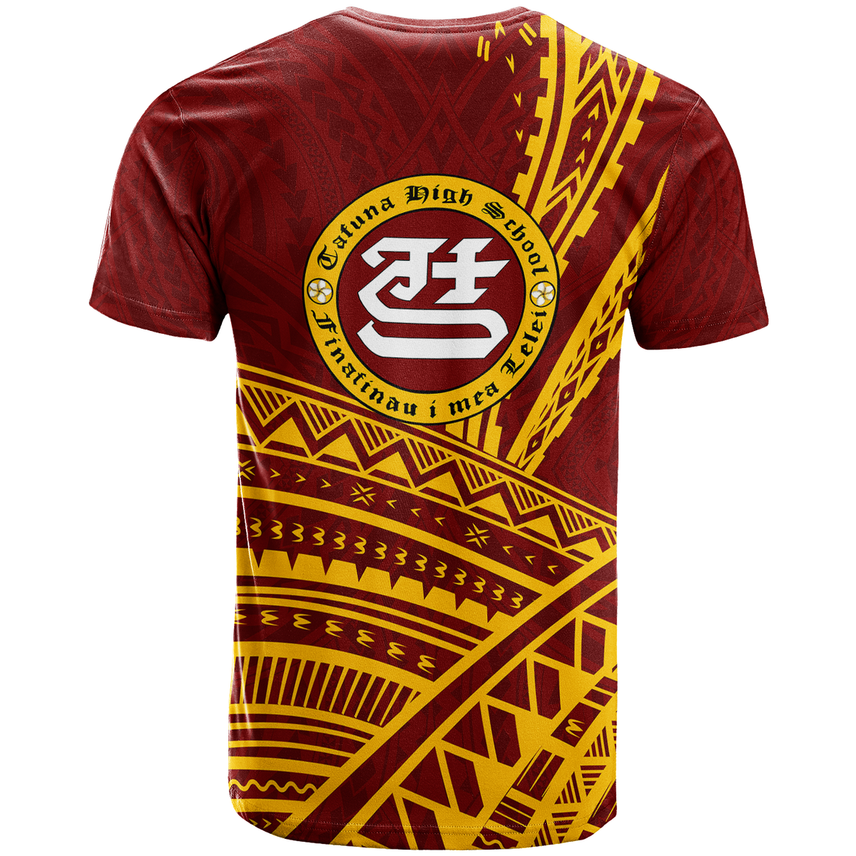 Custom Tafuna High School American Samoa Pride T Shirt LT12 - Polynesian Pride