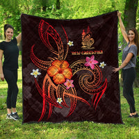 New Caledonia Polynesian Premium Quilt - Legend of New Caledonia (Red) - Polynesian Pride