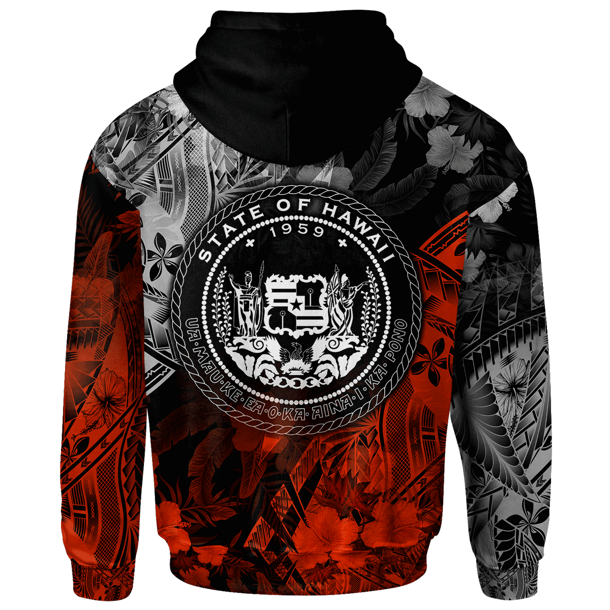 Polynesian Hawaii Custom Hoodie Vintage Polynesian Style - Polynesian Pride