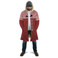 Guam All Over Print Cloak - Red Style - Polynesian Pride
