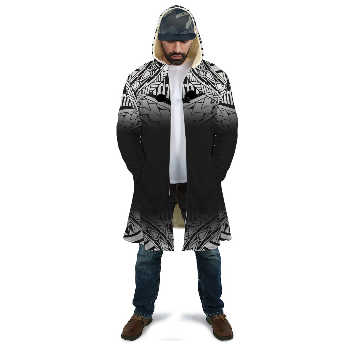 Guam Cloak - Fog Black Style - Polynesian Pride