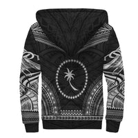 Chuuk Sherpa Hoodie - Polynesian Chief Black Version - Polynesian Pride