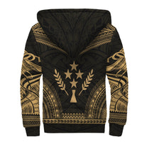 Kosrae Sherpa Hoodie - Polynesian Chief Gold Version - Polynesian Pride