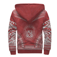 Hawaii Sherpa Hoodie - Polynesian Chief Flag Version - Polynesian Pride