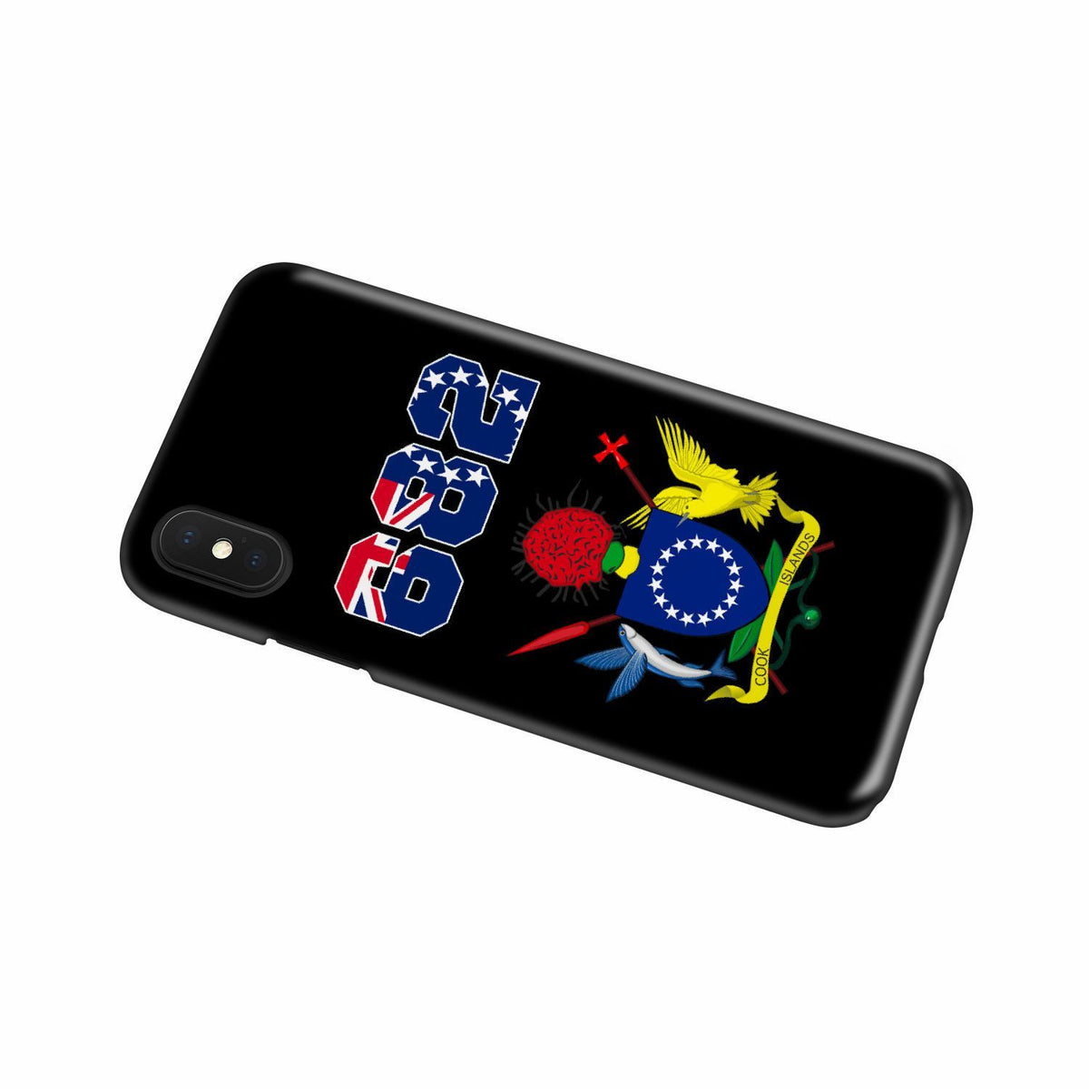 Cook Islands Phone Case - Coat of Arm Code - Polynesian Pride