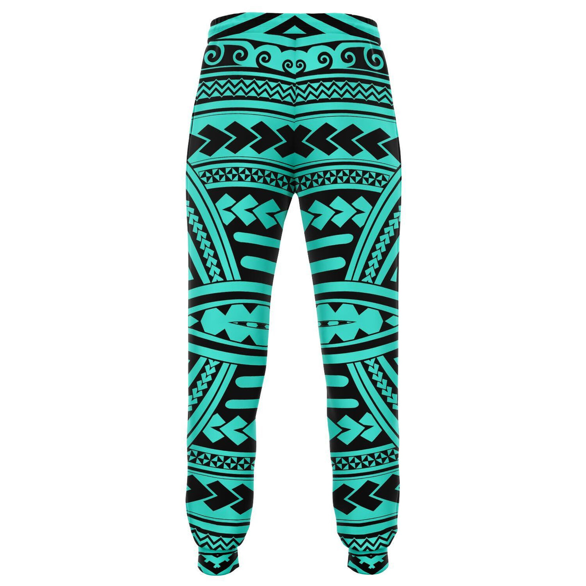 Polynesian Seamless Turquoise Joggers - Polynesian Pride