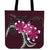 Plumeria Polynesia Pink Tote Bag Tote Bag One Size Red - Polynesian Pride