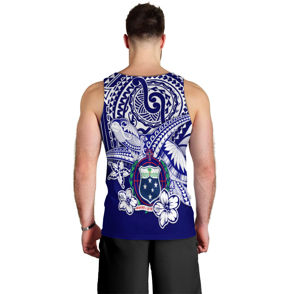 Samoa Polynesian Men Tank Top Samoan Loved Turtles LT13 - Polynesian Pride