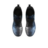 Scotland Celtic Leather Boots - Dragon & Thistle With Celtic - Polynesian Pride