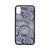 Polynesian 01 Rubber Phone Case One Size iPhone X Black - White - Polynesian Pride