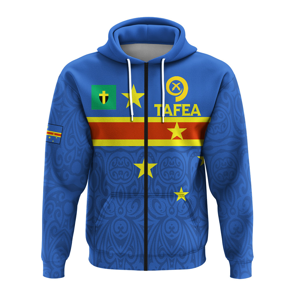 Vanuatu Tafea Province Zip up Hoodie Flag Style LT12 - Polynesian Pride