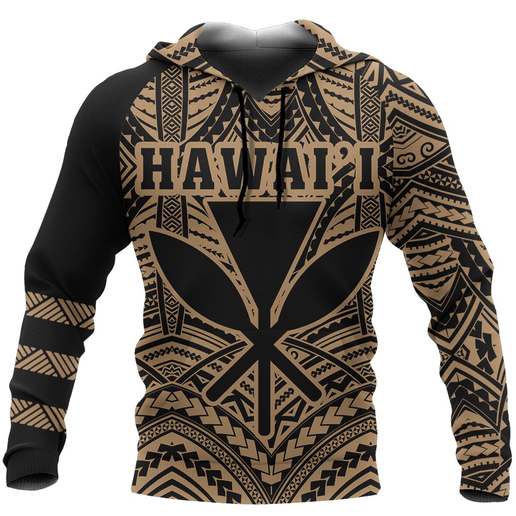 Hawaii Hoodie Unisex Black - Polynesian Pride
