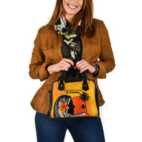 American Samoa Shoulder Handbag - Taema II Leone - Polynesian Pride