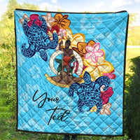 Vanuatu Custom Personalised Premium Quilt - Tropical Style - Polynesian Pride