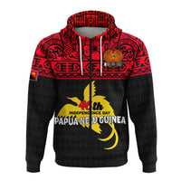 Custom Papua New Guinea Independence Day Zip up Hoodie LT12 - Polynesian Pride