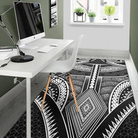 Polynesian FSM Area Rug - Poly Pattern With COA Federated States of Micronesia - Polynesian Pride