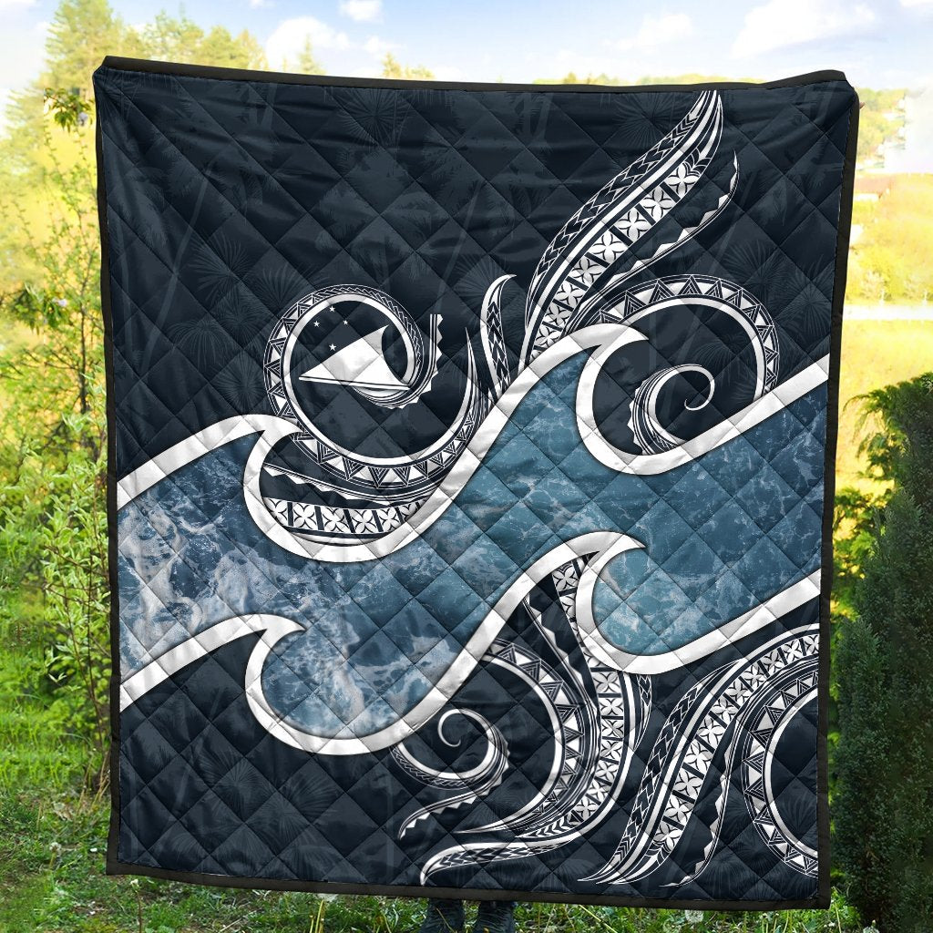 Tokelau Polynesian Premium Quilt - Ocean Style - Polynesian Pride