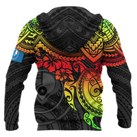 Yap Polynesian Hoodie Reggae Turtle - Polynesian Pride