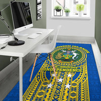 Solomon Islands Independence Anniversary 44th Years Area Rug - LT12 - Polynesian Pride